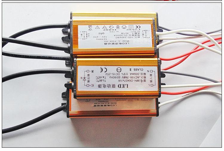 JL Jinlong brand LED drive power integrated ceiling lamp rectifier constant current 8 12 16 18 24 38 48W