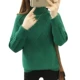 Áo sơ mi mùa thu đông áo khoác len cardigan nữ