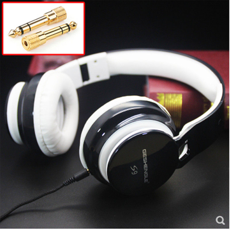 Professional electronic organ musical instrument headset head-mounted 6 5 big head three meters plus long line sound card anchor electronic drum