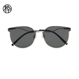 Брендовые модные металлические солнцезащитные очки на солнечной энергии, официальный продукт