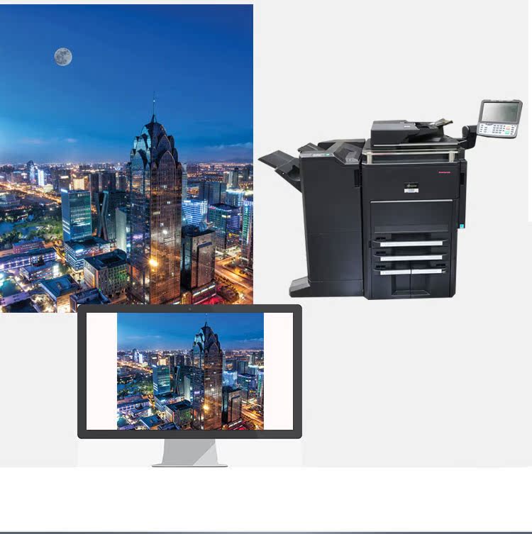 Kyocera 6500i 6501i 8000i 8001i Máy photocopy màu đen và trắng quét hai mặt Trung Quốc - Máy photocopy đa chức năng máy photocopy mini