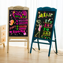  LED electronic luminous small blackboard Shop fluorescent board advertising board fluorescent screen handwriting board Billboard display