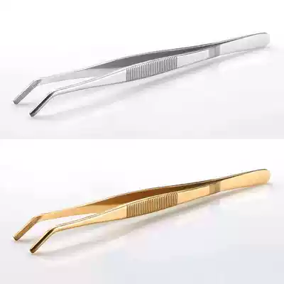 Household non-slip stainless steel tea clip tea clip tea tweezers wash tea cup clip tea ceremony kung fu tea set