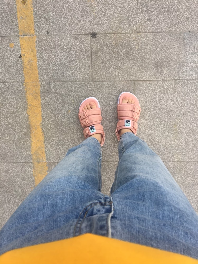 Puma Hummer Bãi Biển Velcro Dây Đeo Đôi Các Cặp Vợ Chồng Nam Giới và Phụ Nữ Dép Thể Thao Giản Dị Dép 365630-06-01 dép quai hậu nữ đế cao