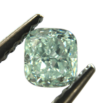 GIA Diamond Green Diamond 0 43 karat FancyLightGreen pastel green VS2 International Certificate of Authenticity