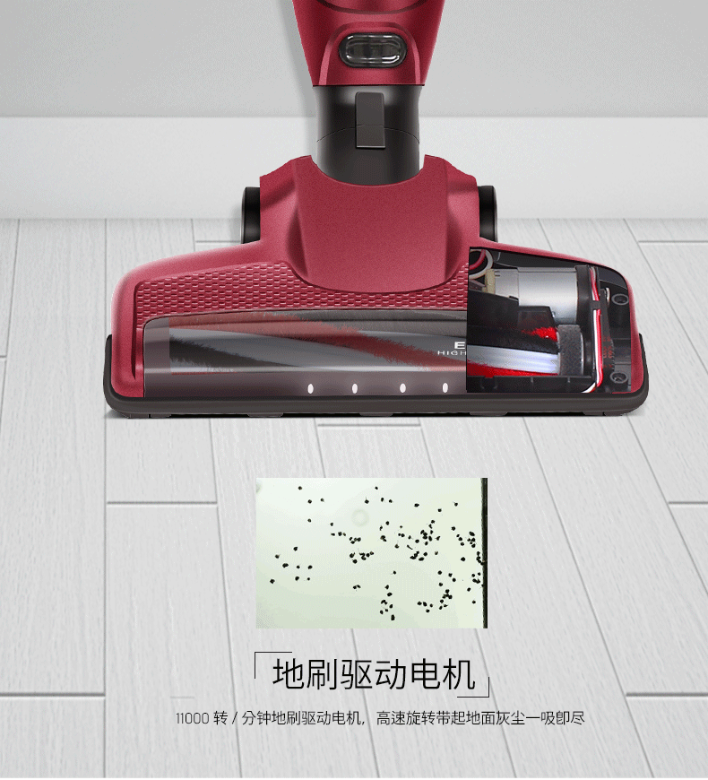 máy hút bụi haier Máy hút bụi không dây gia đình nhỏ cầm tay mạnh mẽ công suất cao ướt và khô kéo xe không dây sạc kép - Máy hút bụi máy hút bụi công nghiệp panasonic