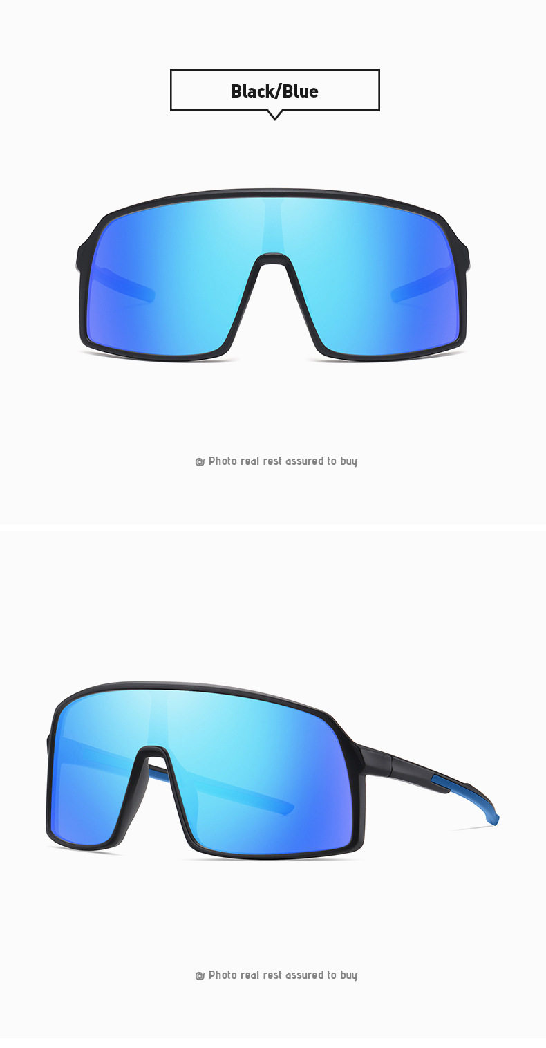 велоочки 全天候变色户外运动骑行眼镜夜骑墨镜女大框偏光防紫外线太阳眼镜 COOL