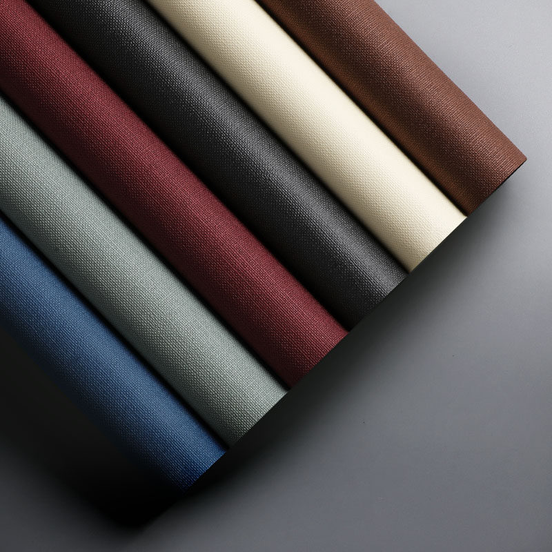 Gift wrapping paper Linen texture oversized business gift Black Large size Valentine's Day bag Birthday high-grade gift