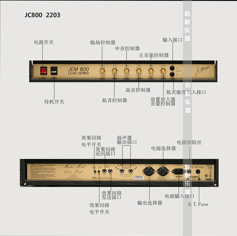 Loa Marshall Marshall JCM800 2203 / JCM900 4100 Loa chia tách - Loa loa loa p88