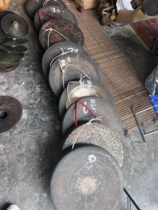 52 53 54 cm (belly eye) handmade bronze gong large gong bronze gong pure copper high side flat bottom lion awakening gong