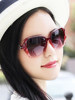 2025 New Style Sunglasses for Women, Fashionable Uv Protection Trendy Sunglasses, Retro Large Frame, Round Face, Unique and Versatile Glasses