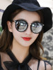 2025 New Polarized Sunglasses for Women, Trendy Fashion Celebrity Glasses, Large Frame, Round Face, Anti-Uv Driving Sunglasses