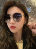 Sunglasses for Women, Summer New Style, Trendy Ladies 2024 Polarized Sunglasses, Fashionable Internet Celebrity Sun Protection, Uv Protection Driving Glasses