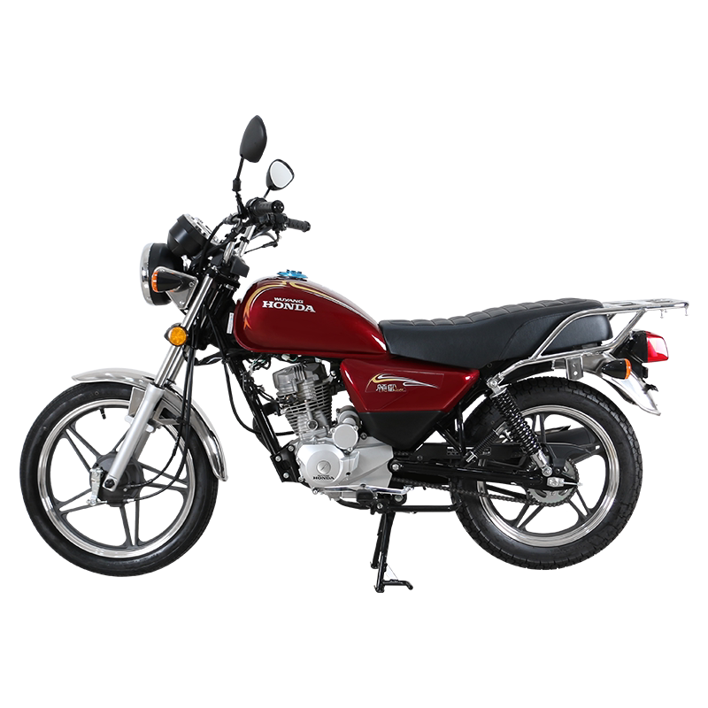 Wuyang - Honda Lingyu Wh125-20A Retro Cruiser Motorcycle, Versatile Model for Commuting and Carrying Goods