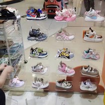 Internet celebrity dipped glass acrylic shoe store wall shoe holder display rack shoe shelf display rack multi-functional storage rack