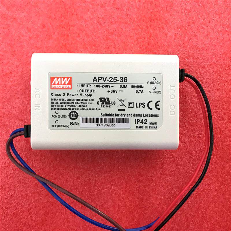 Factory direct sales Taiwan Mingwei MEAN WELL power supply original fake one lose ten APV-25-36