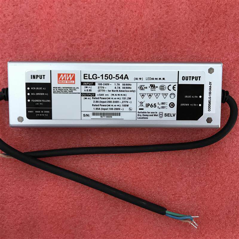 Manufacturer Direct Sale Taiwan Mingwei MEAN WELL Power Supply Original Fake One Lost ten ELG-150-54