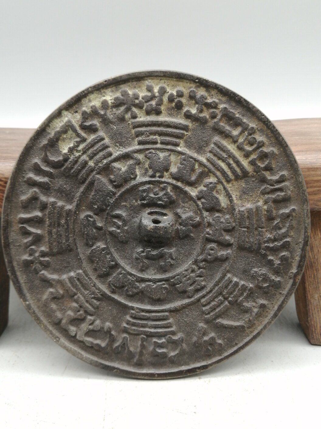 双龍（雨龍）唐木箱 】 清朝古玩・骨董