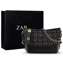 Hong Kong woolen stray bag womens 2021 New Wild breeze shoulder fashion shoulder bag bucket bag