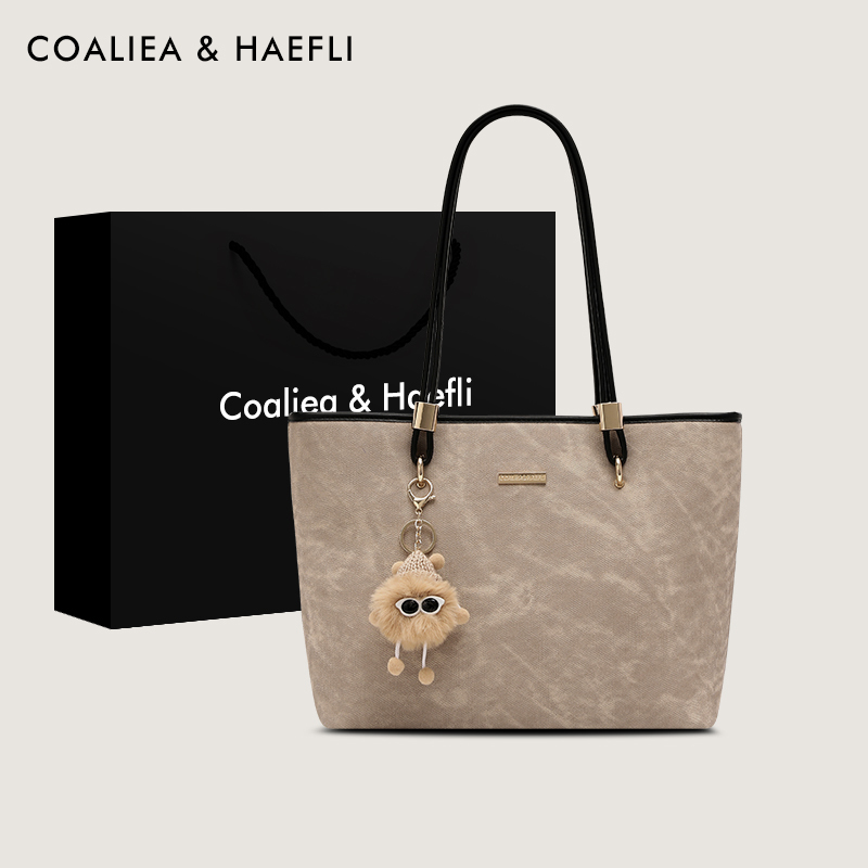 Hong Kong Brand Women's Bag Original 26 New Niche Underarm Commuter Tote Bag Large Capacity Bag Shoulder Handbag