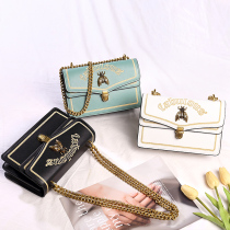 Hong Kong Bee bag female 2021 new wild ins Super fire retro crossbody shoulder chain small square bag
