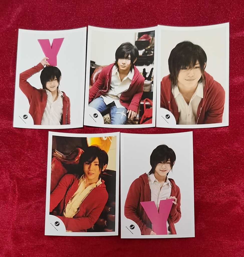 现货 Hey Say Jump山田凉介shop烧普09年nyc棚内5张set 现货 Hey Say Jump山田凉介shop烧普09年nyc棚内5张set