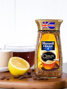 麦斯威尔进口金咖咖啡咖啡粉100g*2瓶