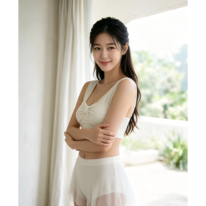 Korea's New Vymade Mesh Suit with Bow Suspenders, Split-Body Pole Dance Aerial Dance, Limited Edition, Ten Sets Available Korea's New Vymade Mesh Suit with Bow Suspenders, Split-Body Pole Dance Aerial Dance, Limited Edition, Ten Sets Available