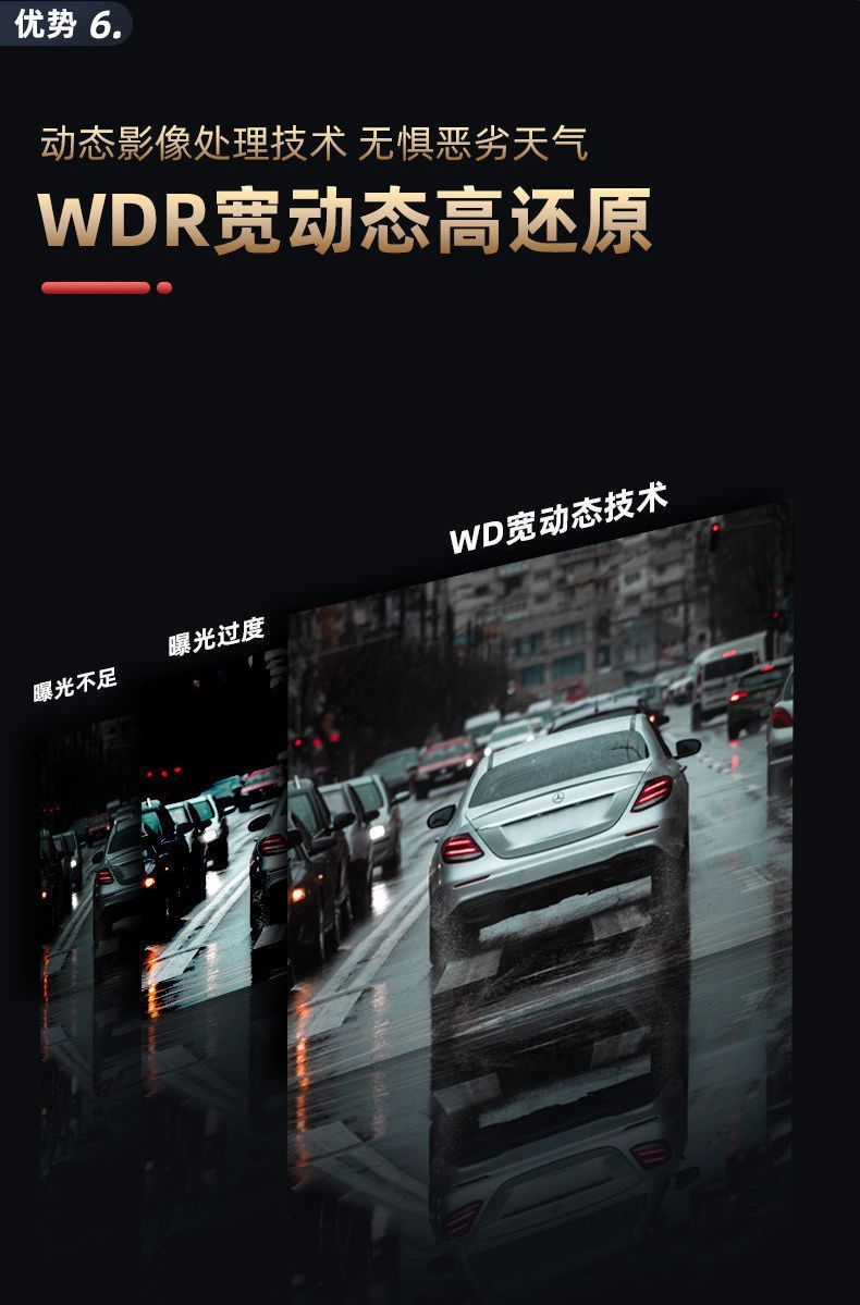 2026 model car-mounted 360-degree panoramic dashcam recorder, no installation required, wireless reversing camera, and built-in electronic dog