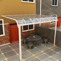 Aluminum alloy rain shed awning villa balcony courtyard yard rain shed rain-proof custom door eaves rain-proof