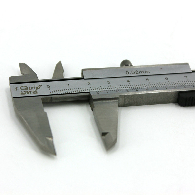 芯硅谷 V5967 斜面微视差游标卡尺 150mm 200mm 300mm,不锈钢