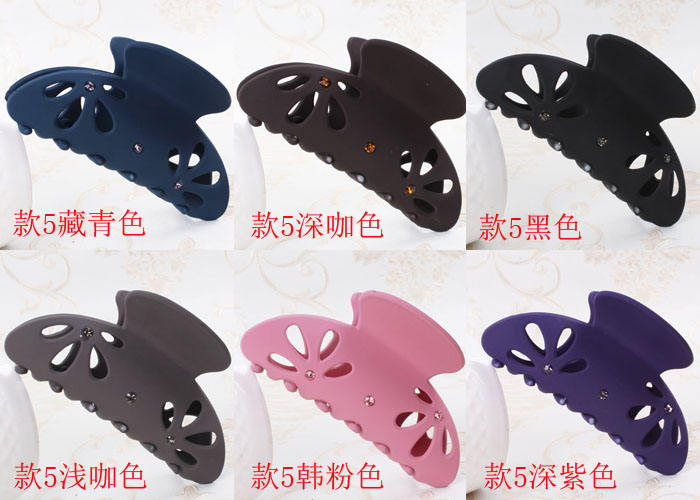 Phiên bản Hàn Quốc của chiếc kẹp tóc đơn giản trong clip đuôi ngựa lớn phủ kim cương kích thước lớn bắt được clip rơi xuống tấm tắm clip phụ kiện tóc dây buộc tóc cute