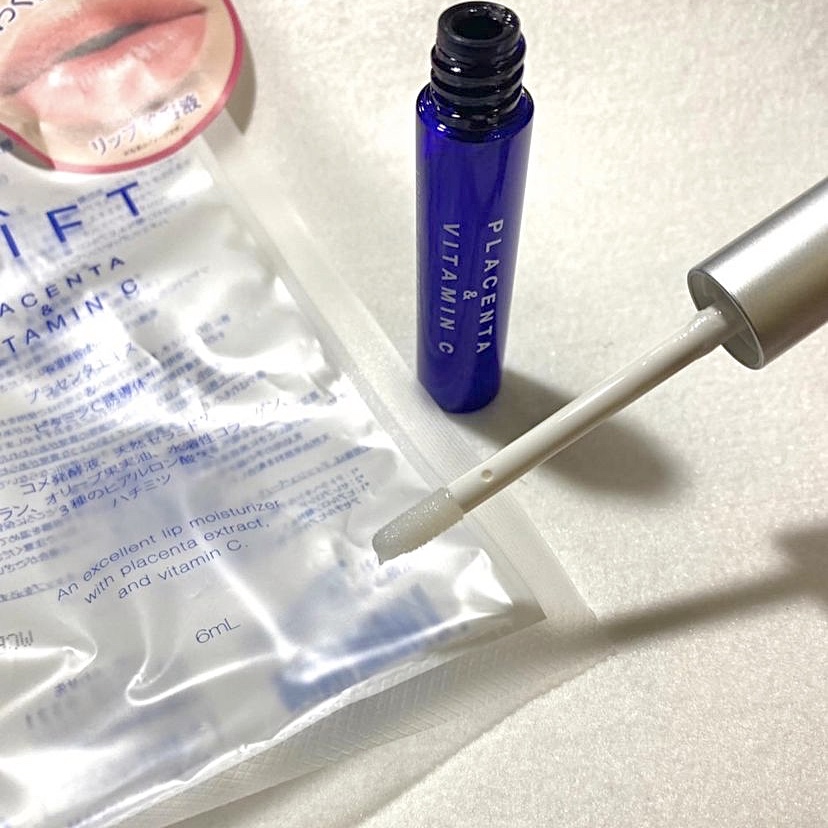 Spot Japanese Native Natural Products Research Institute PLIFT VP Placenta Lip Essence Essence Beauty 6ml