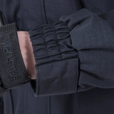 Осенний черный износостойкий лонгслив, рабочая униформа, комплект, увеличенная толщина