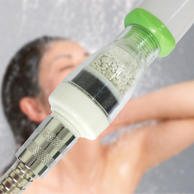 Bath shower water purifier household dechlorination shower hose connector water filter activated carbon shower shower filter