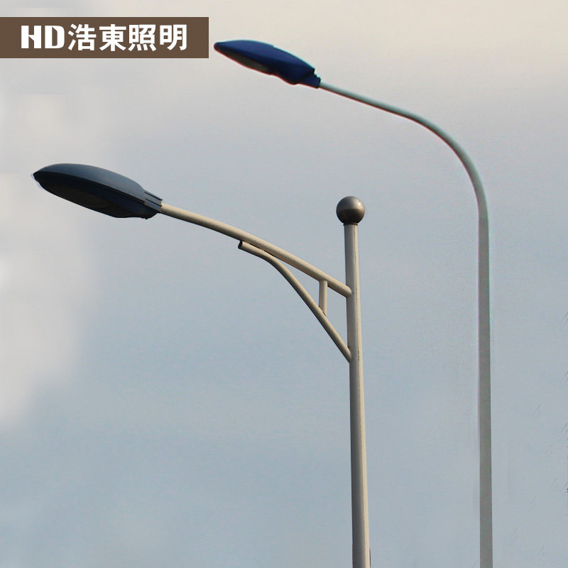 Do A - arm street lamp pole 6 meters road lamp in the new rural ultra - bright high pole lamp waterproof LED courtyard street lamp