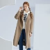 Áo choàng len nữ 2019 phổ biến giữa chiều dài Hepburn phong cách mùa thu và mùa đông Áo khoác len hai mặt mới của Hàn Quốc - Áo len lót đôi