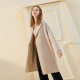 La Chapelle's puella woolen coat women's 2023 spring new mid-length loose wool coat