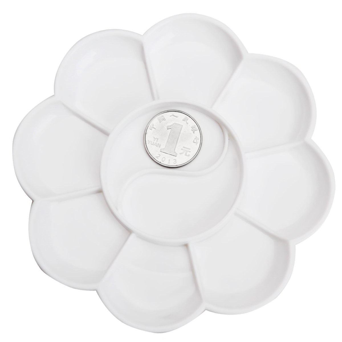 Deli 14 style color plate painting 10 style color box Plum color palette Gouache watercolor paint dish Art supplies