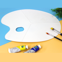 Marley palette gouache paint large plastic oval palette watercolor painting art drawing tool washable