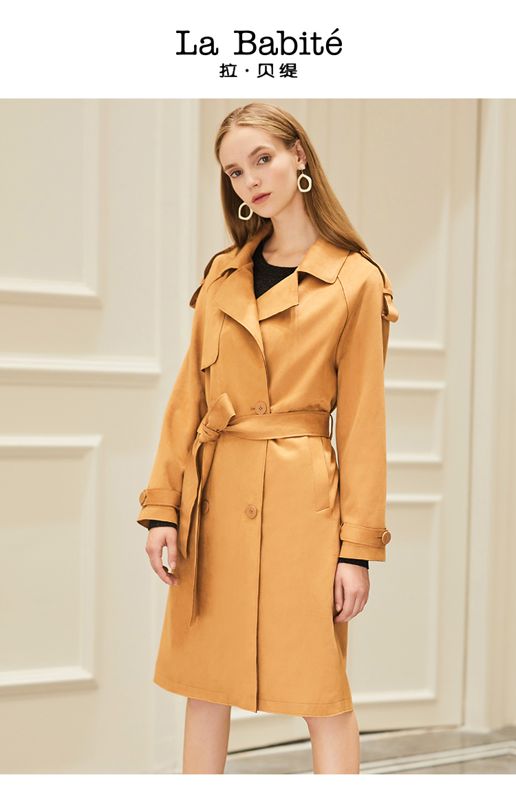 Trench pour femme BABITE en Polyester en Polyester - Ref 3226294 Image 7