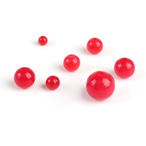 Акриловые бусины, DIY, 4mm, 16mm