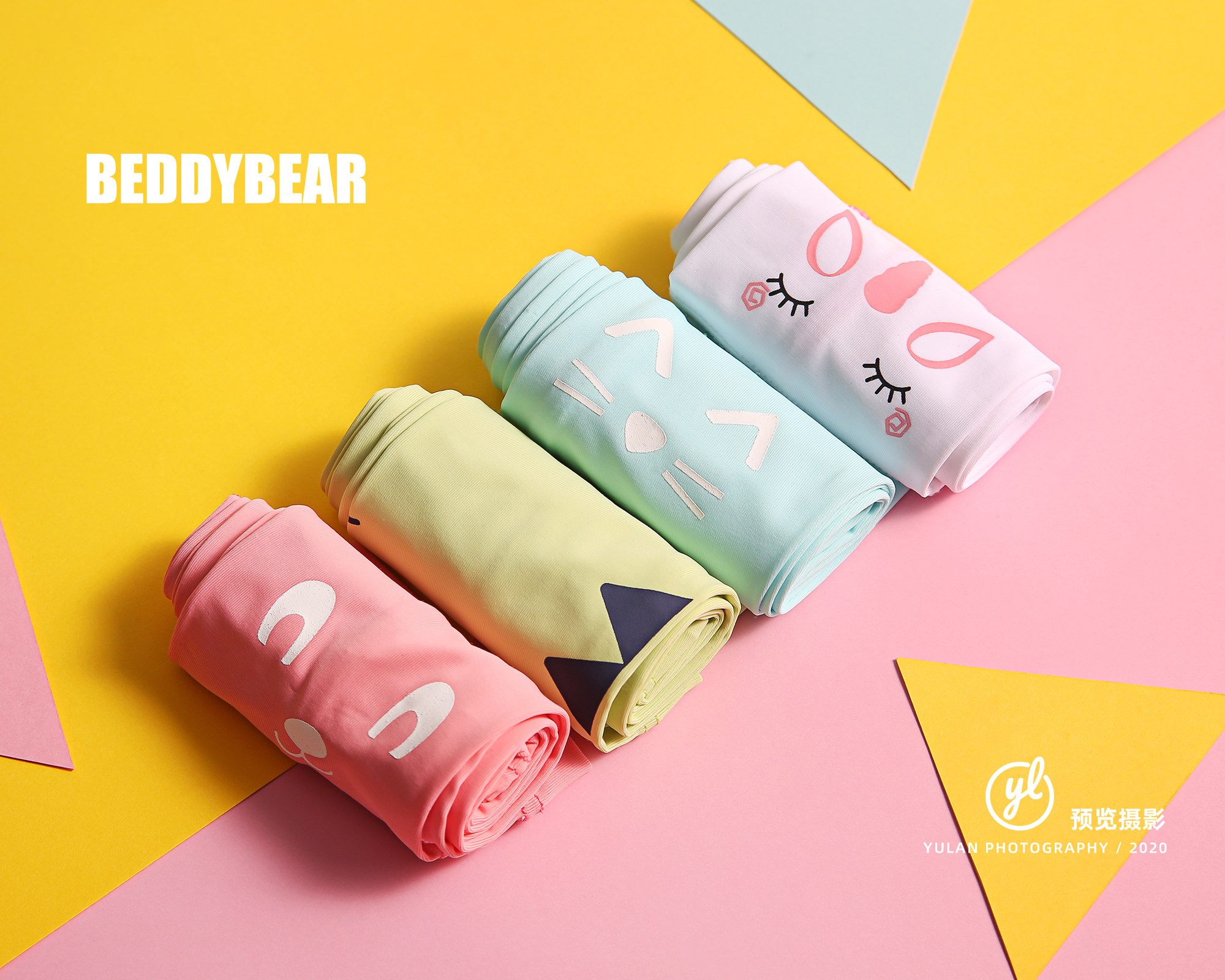 Cup bear child germination sun protection ice cuff super elastic not tight for elementary school children to isolate UV rays