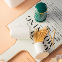 Light luxury toothpick box Nordic ins toothpick box creative Net red home living room fashion custom high-end cute Hotel