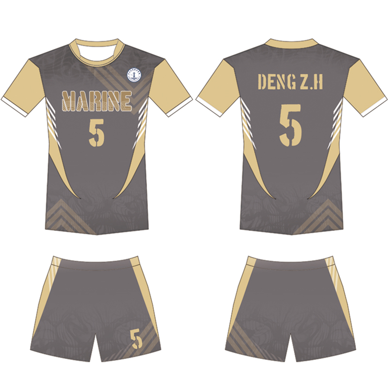 Full body design custom volleyball suit suit Men's and women's training team uniform short sleeveless competition sportswear personality DIY