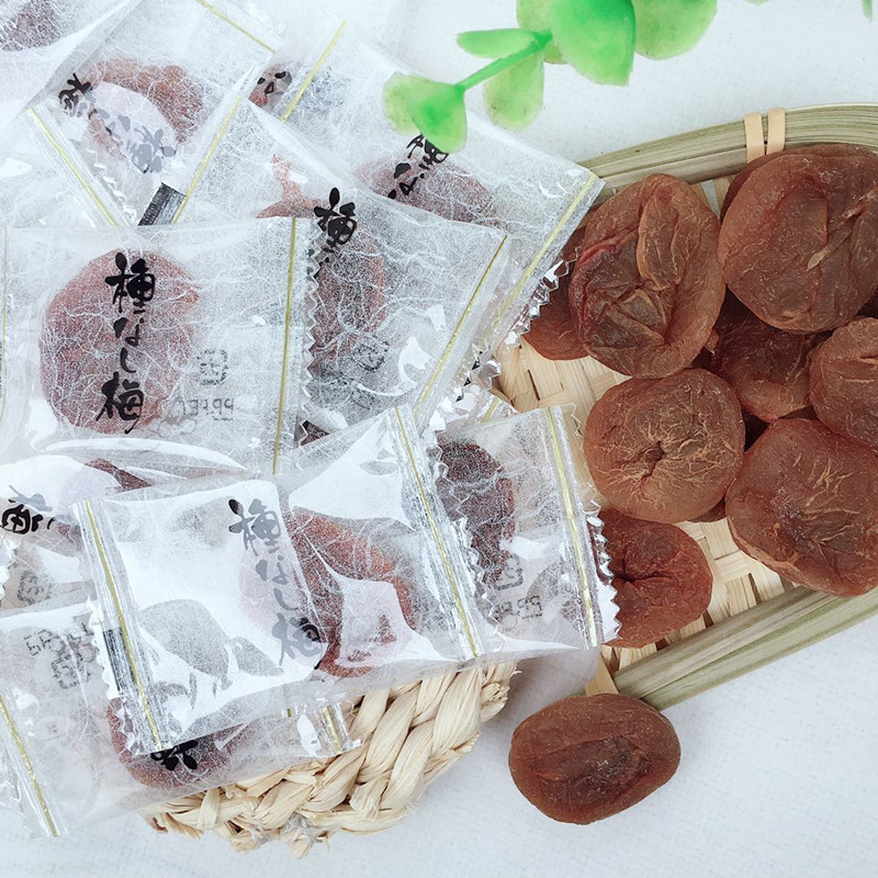 Independent small package Nashi plum 500g seedless honey Shiso Japanese sweet and sour snack Sour plum fruit Sugar-free plum cake
