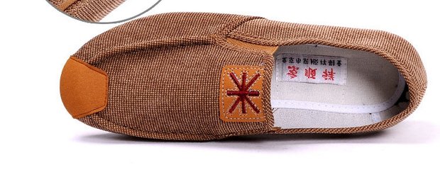 2017 mới mùa xuân và mùa thu cũ giày vải Bắc Kinh giày nam giản dị lười cắt thấp giày thoáng khí trung niên giày vải đặc biệt mua giày thể thao