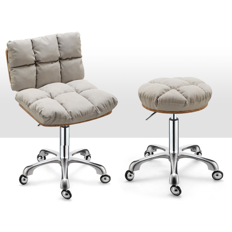 Beauty Stool Beauty Salon Special Large Work Bench Hairdrestre shop Lifting Round Chair Beauty Nail Hairdressing washing head Stool Pulley