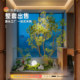 Simulated maple teahouse green plant landscaping decoration