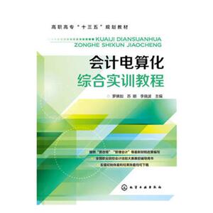 正版包邮 会计电算化综合实训教程 罗佛如 书店 会计电算化书籍